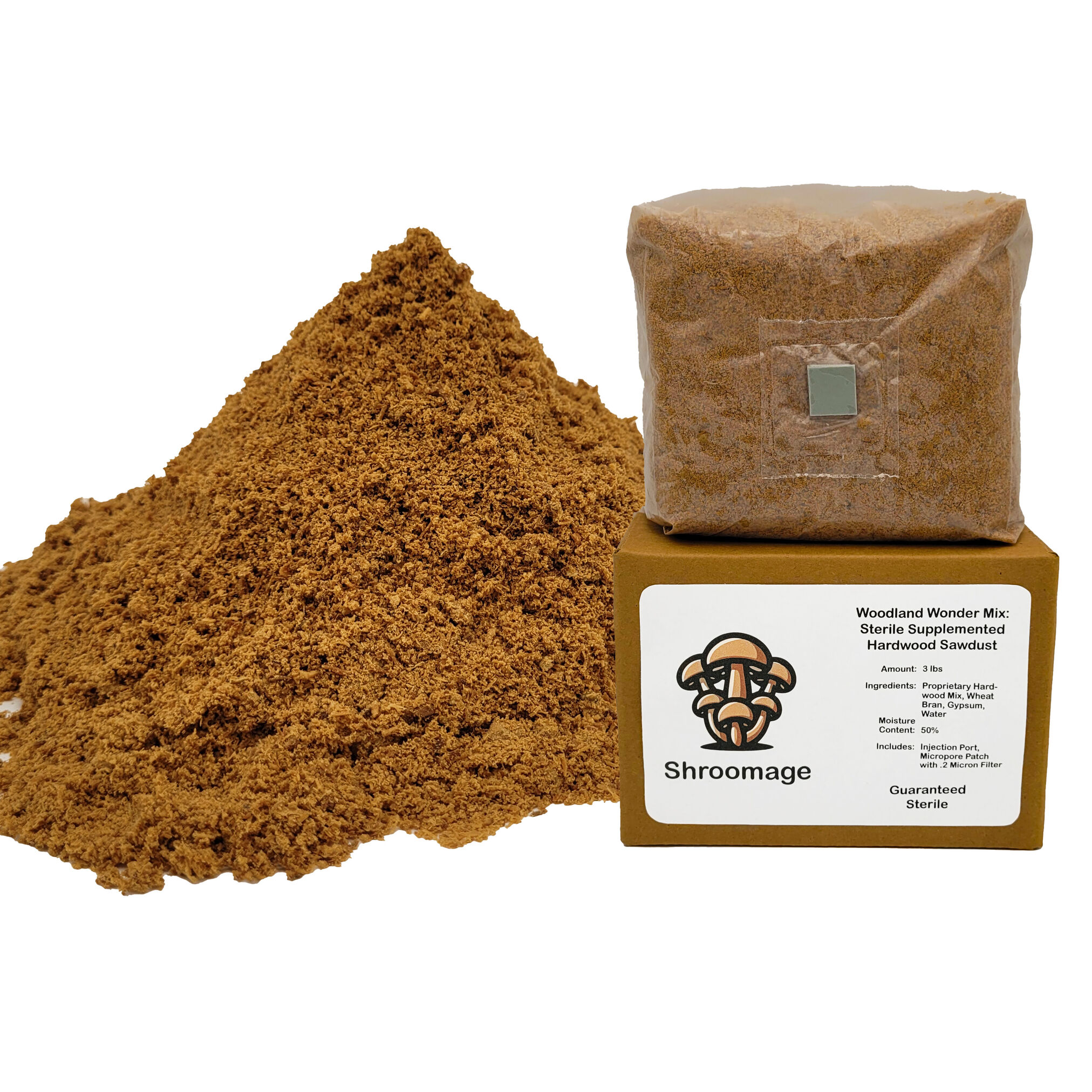 The Ultimate Guide to the Shroomage Woodland Wonder Mix: 3 lb Sterile Hardwood Mushroom Substrate 